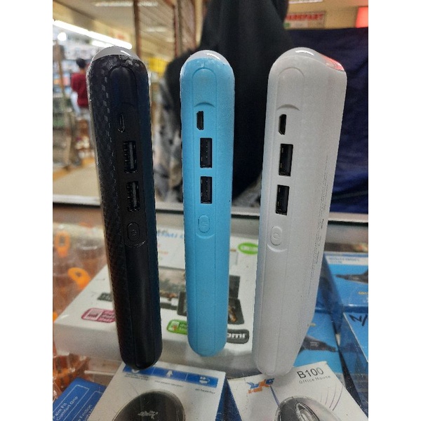 Powerbank power bank Led 2 Port 2 Usb Kapasitas 88000Mah