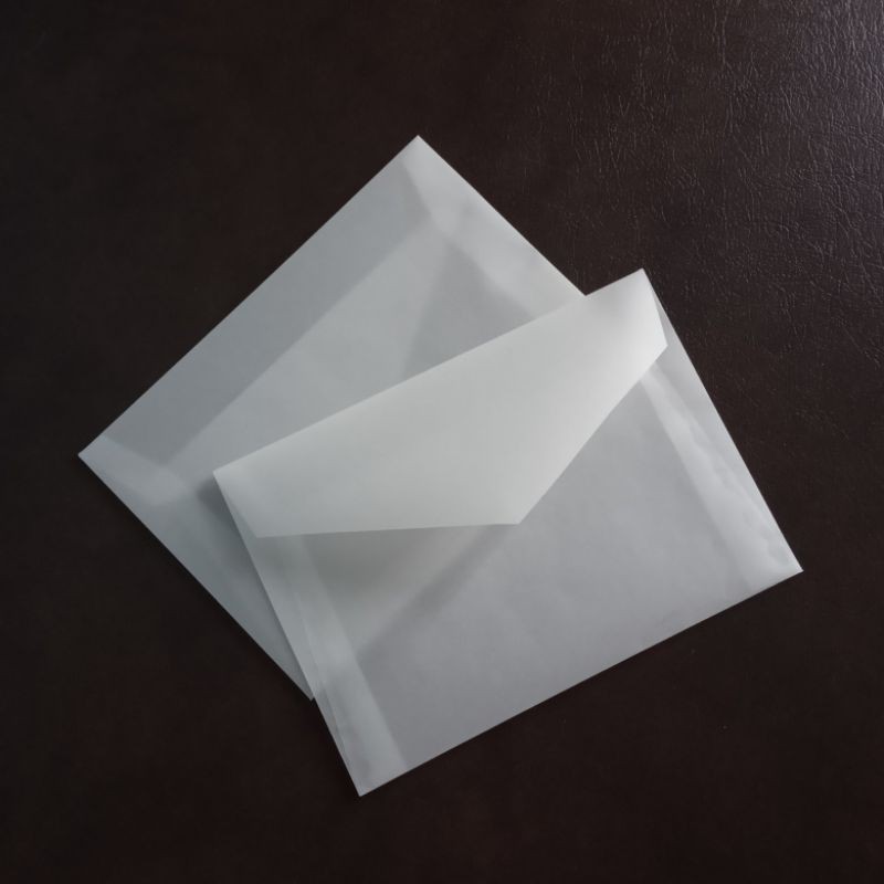 Amplop Kalkir/ Amplop Transparan/ Amplop Bening/ Amplop Tembus Pandang/Amplop Undangan/ Amplop Elega