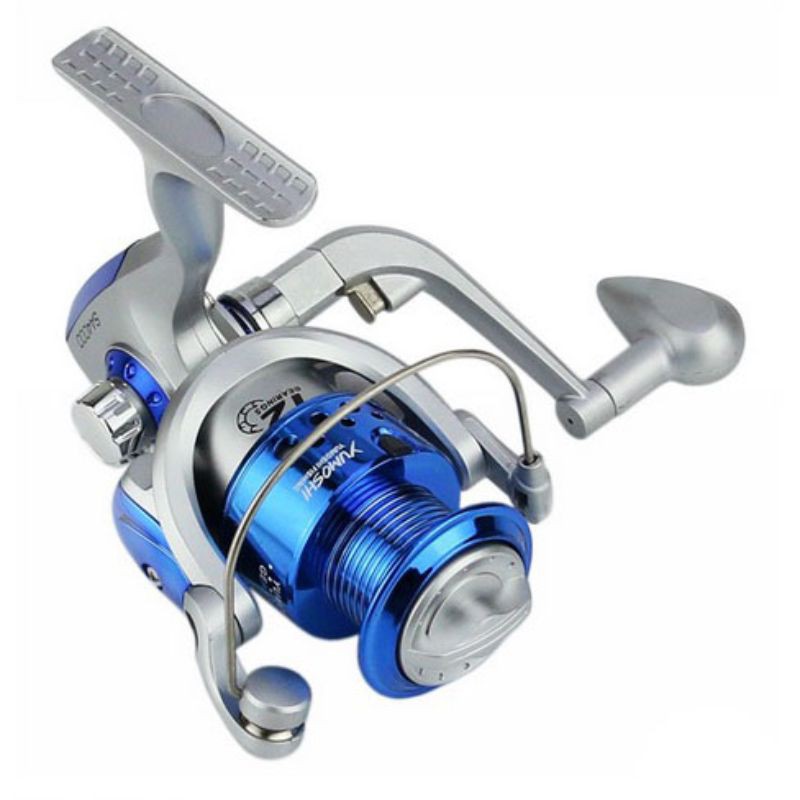 Yumoshi 3000 Series Reel Pancing Fishing Reel 5.5:1 Gear Ratio SA3000 Silver Blue Grab Medan