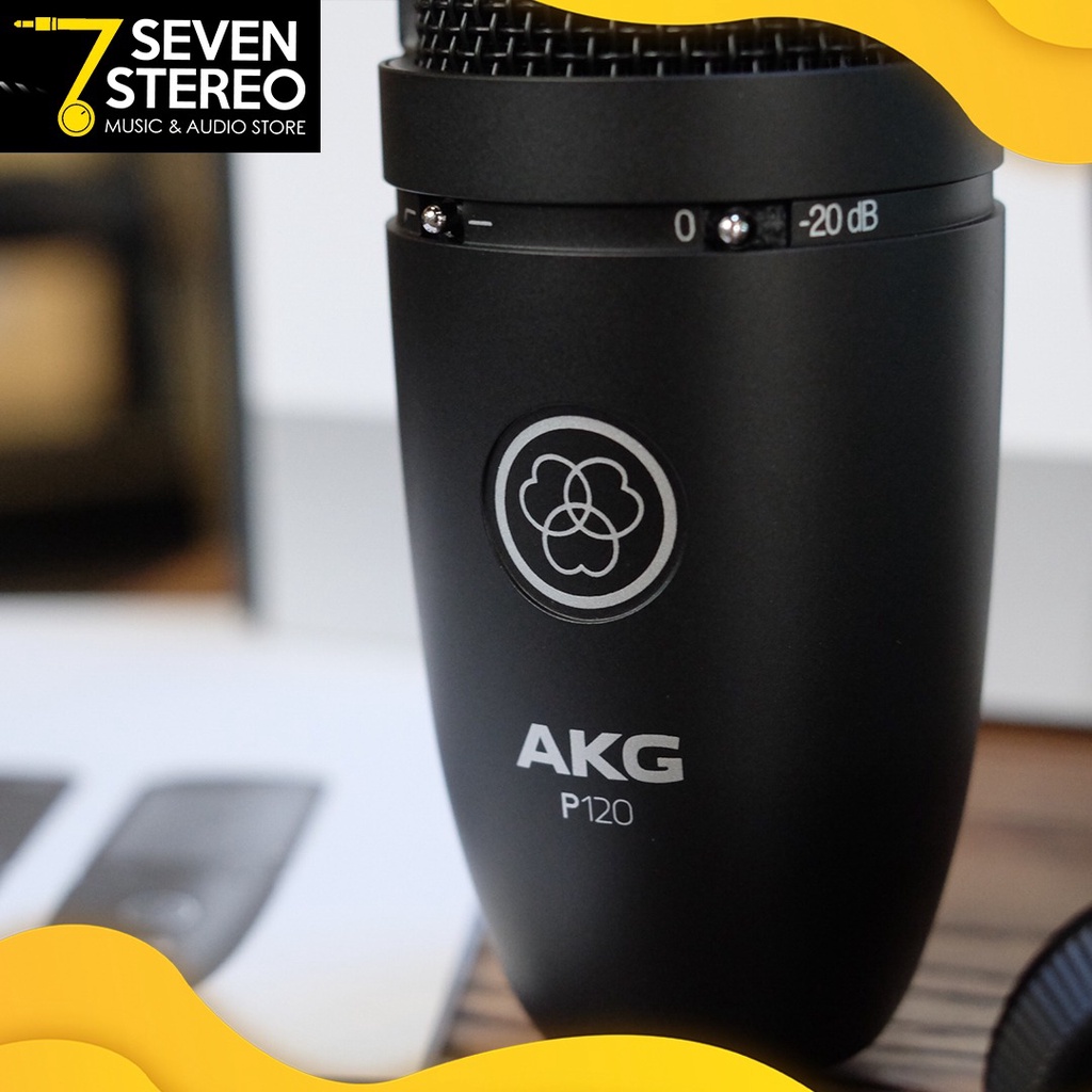 AKG P120 High Performance General Purpose Recording Microphone - Mic Condenser