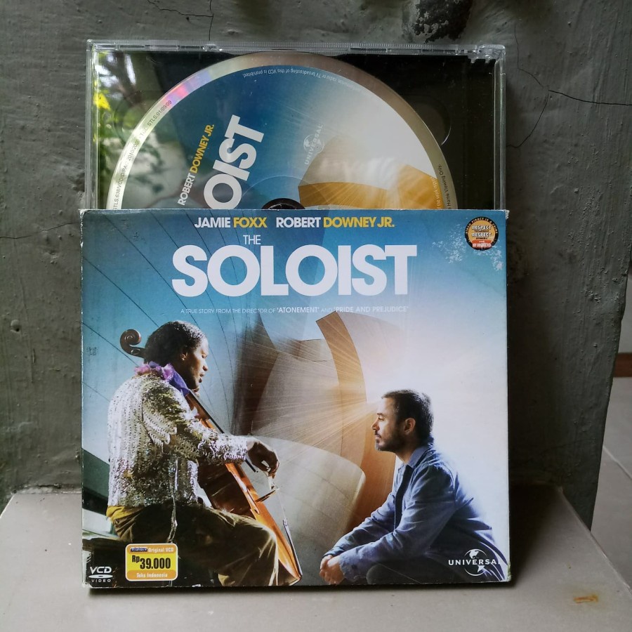 VCD Original The Soloist - Jamie Foxx & Robert Downey Jr (2009)