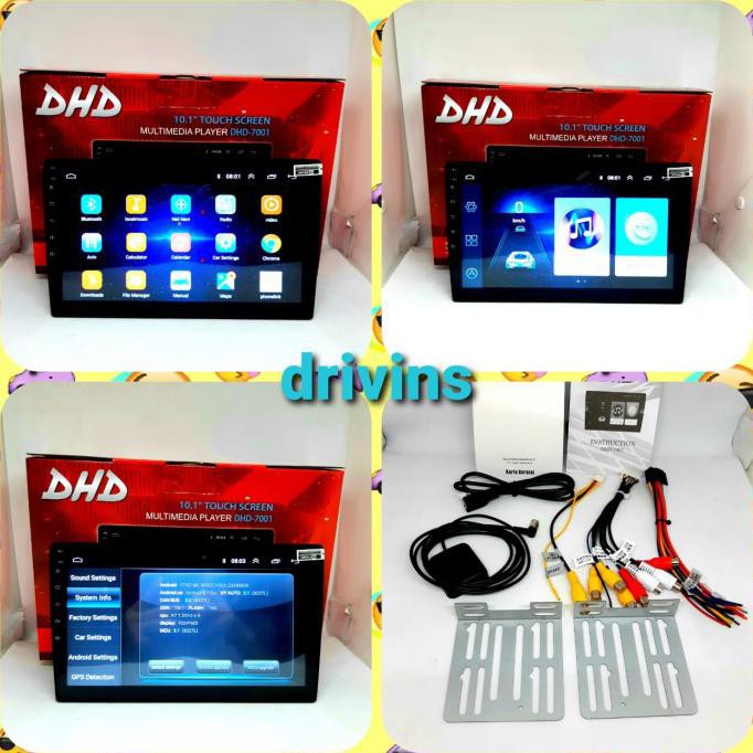 READY HEADUNIT ANDROID 10" DHD-7001 / DHD 7001 10INCH