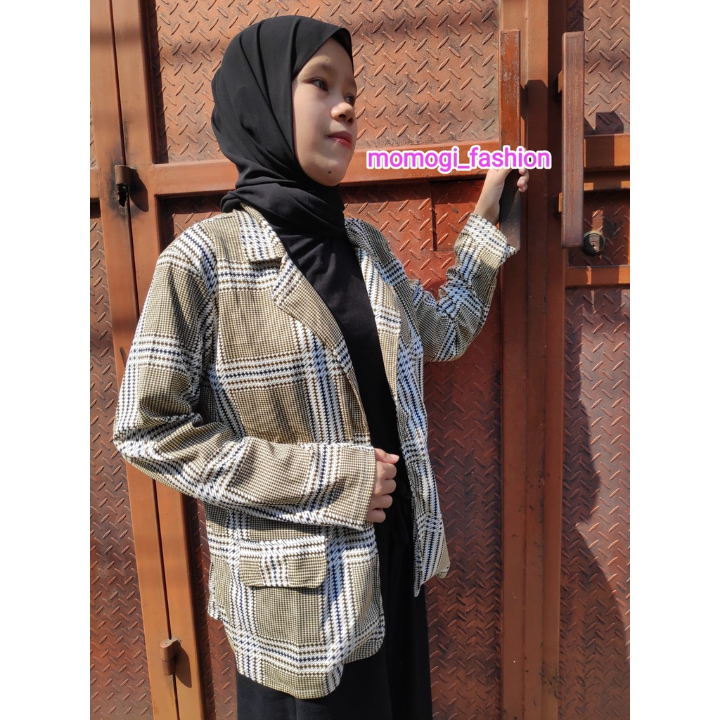 MOMOGI- BLAZER WANITA / BLAZER KEKINIAN / BLAZER KANTORAN