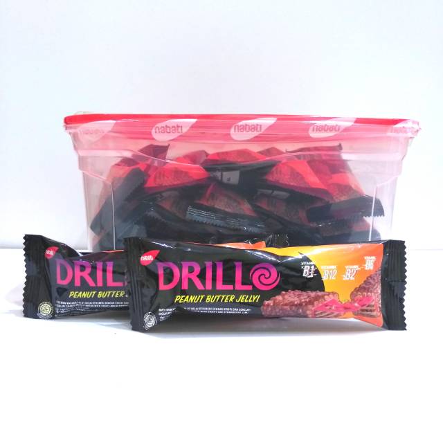 Nabati Drillo Peanut Butter Jelly, 20 pcs @17gram