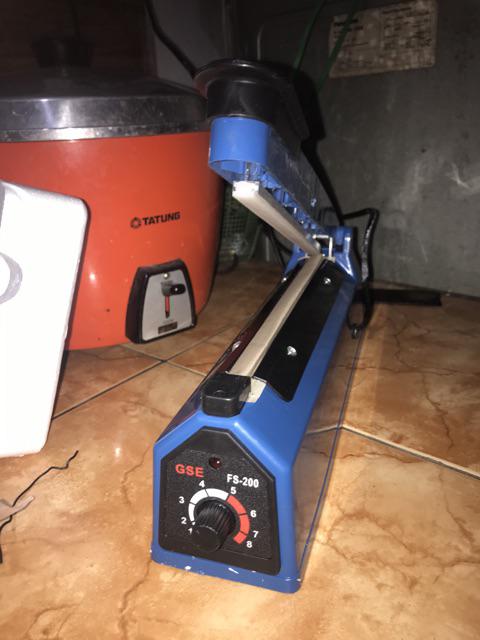 Alat Perekat Plastik Listrik Impluse Sealer 20cm Mesin Press Impulse Q2 / Amor