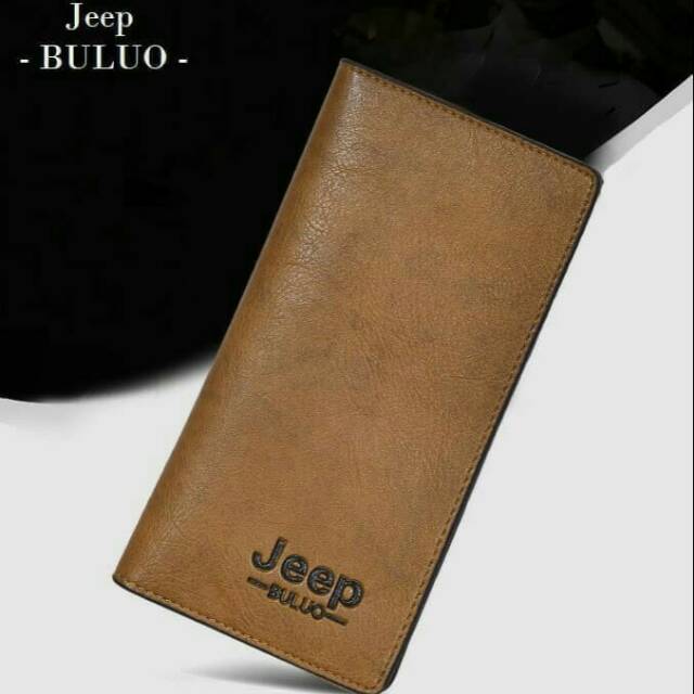 Dompet Kulit Panjang Jeep Buluo Pria/Dompet Kulit/Dompet Pria/Dompet Murah