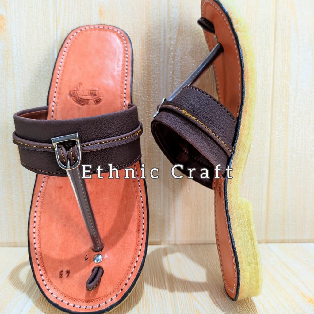 SANDAL TARUMPAH KULIT ASLI SANDAL KARET SANDAL KULIT SANDAL NONSLIP TARUMPAH KARET MENTAH