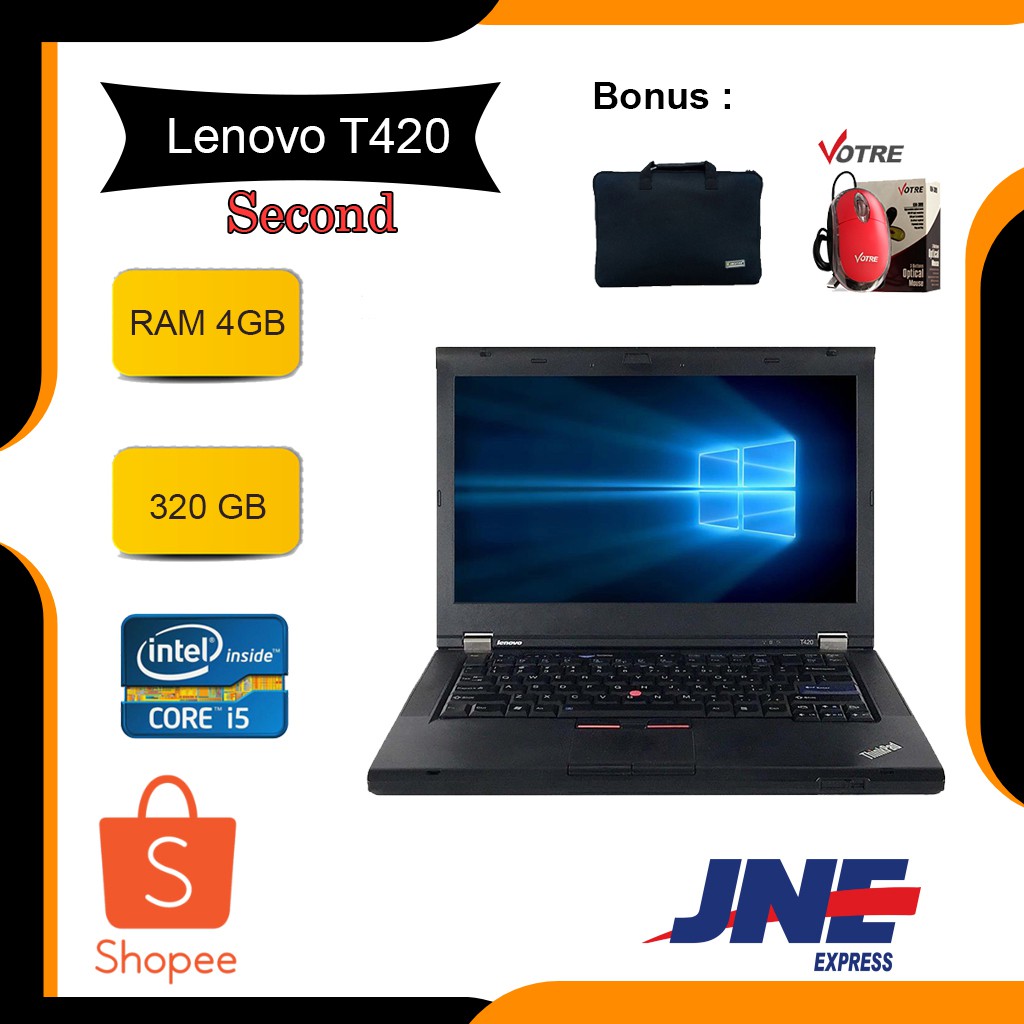 Laptop Lenovo T420 Core i5 | Super Murah | Bergaransi | Berkualitas Tinggi | Laptop Kuliah | UNBK |