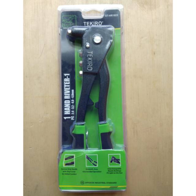 TANG RIVET TEKIRO GT-HR1823 HITAM/HAND RIVETER