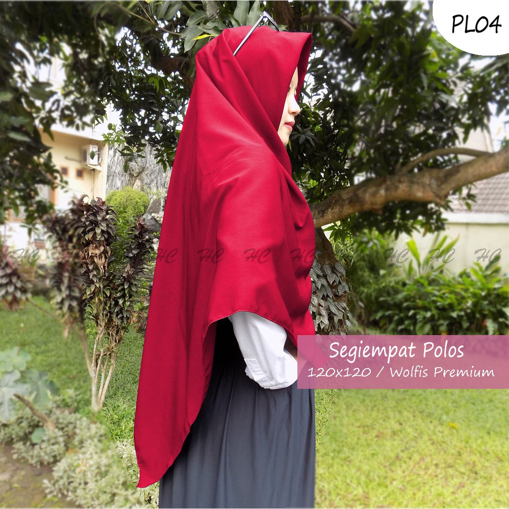 HIJABCANTIX - SEGIEMPAT WOLFIS PREMIUM 120X120