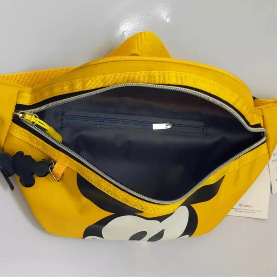 ST - Waistbag anak unisex ARSYEL tas anak murmer karakter Micky Mouse