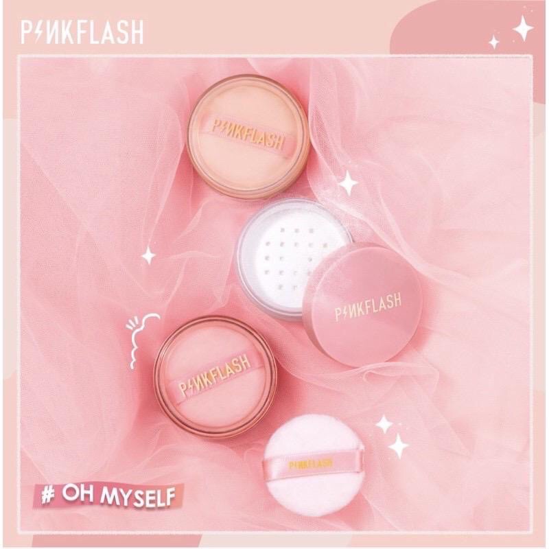 PINKFLASH  PF-F06 LOOSE POWDER OIL CONTROLLER / BEDAK TABUR KONTROL MINYAK