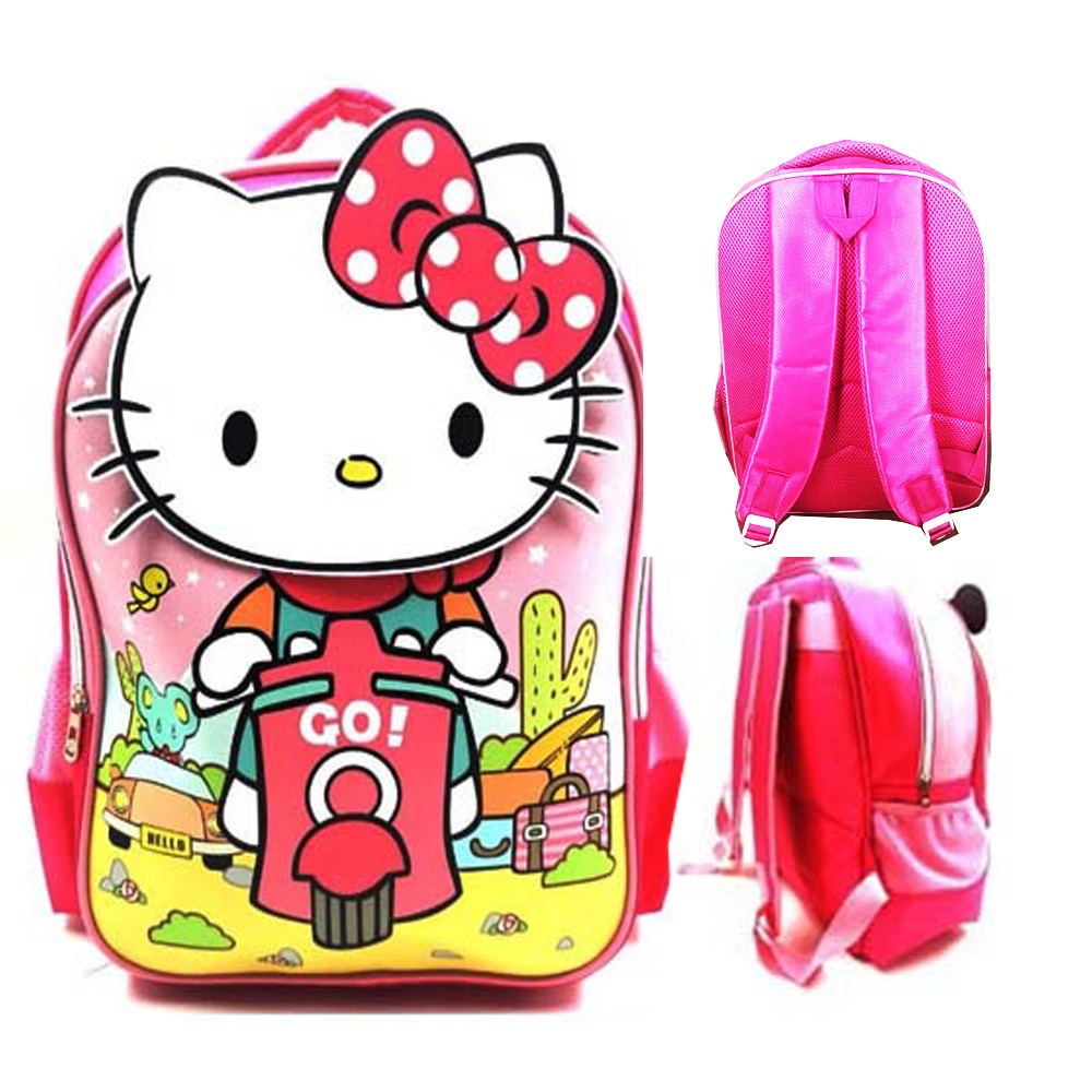 FREE ONGKIR Tas Ransel Sekolah Anak SD BANGKOK Karakter Tas Sekolah anak Perempuan tas cewe IMPORT