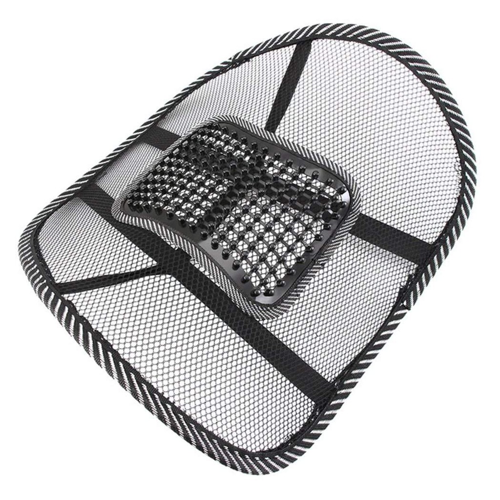 Sandaran Penyangga Punggung Kursi Jok Mobil Pijat - Mesh Back Support