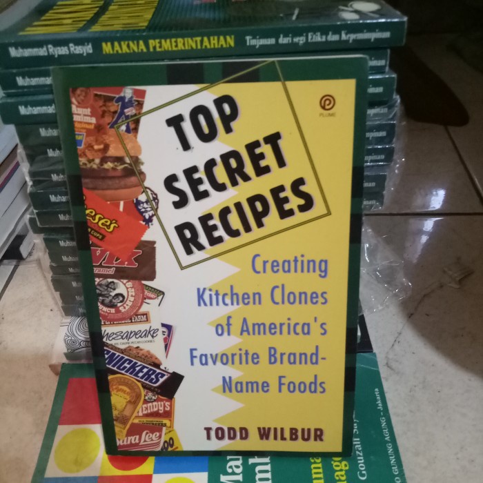 ORI BUKU TOP SECRET RECIPES