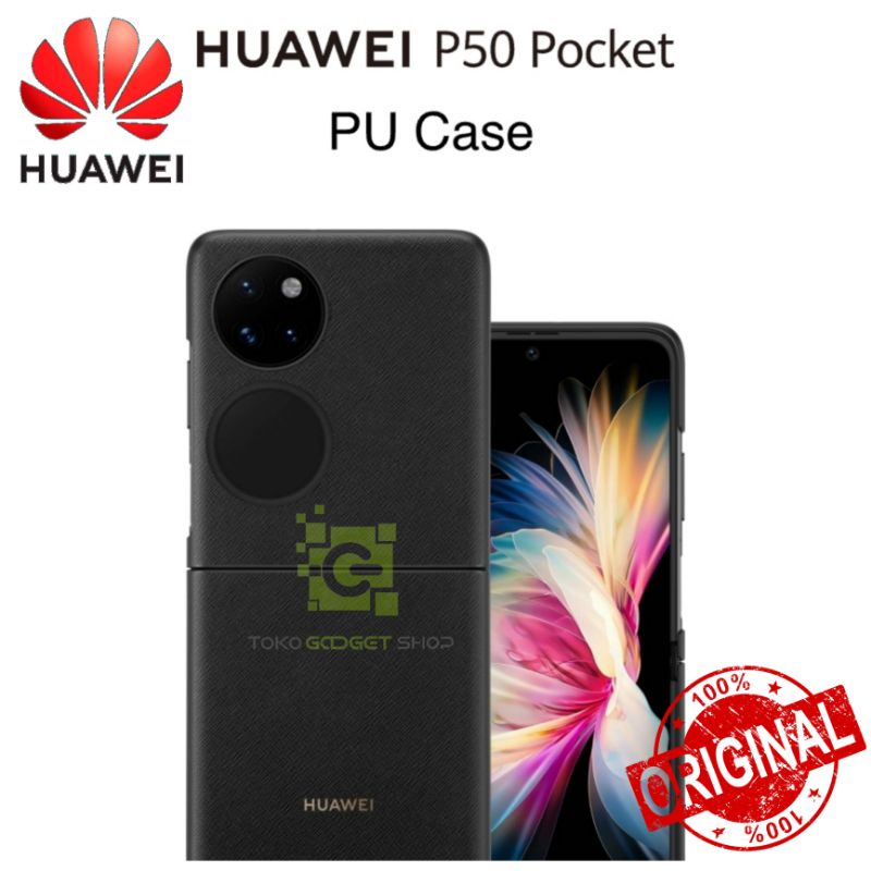 HUAWEI P50 Pocket PU Case Cover ORIGINAL