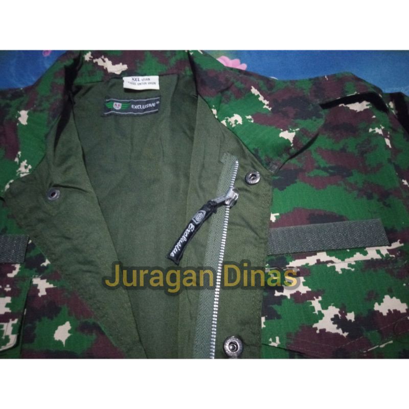 Jaket Loreng NKRI Exclusive bolak-balik