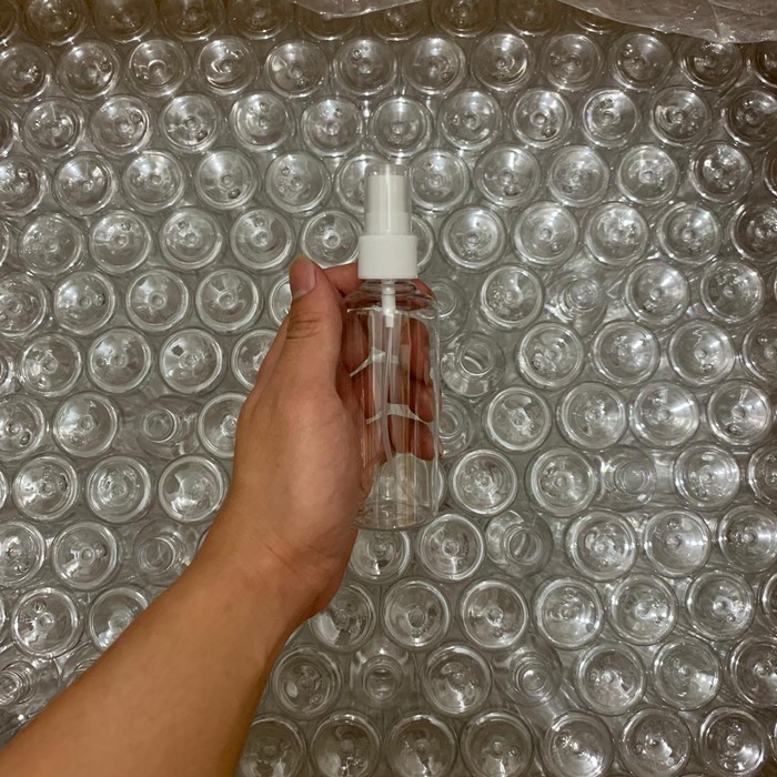 Botol Spray Bening Plastik 100 ml