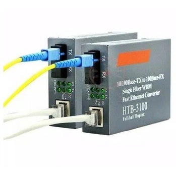 NETLINK HTB 3100 Single mode Media Converter Sepasang