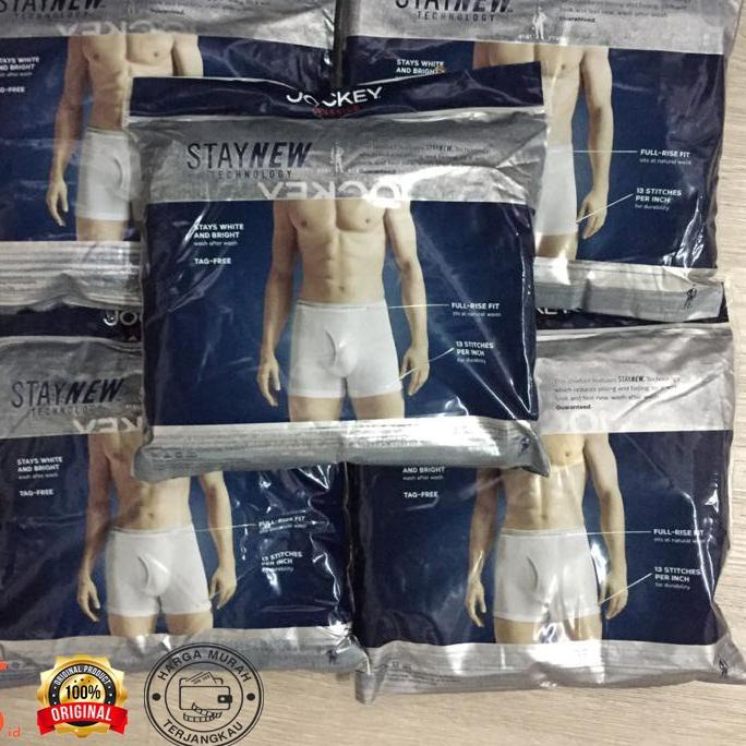 ☞ JOCKEY CELANA DALAM UNDERWEAR BRIEF BOXER DALAMAN PRIA DEWASA 100% ORIGINAL BRANDED ♤