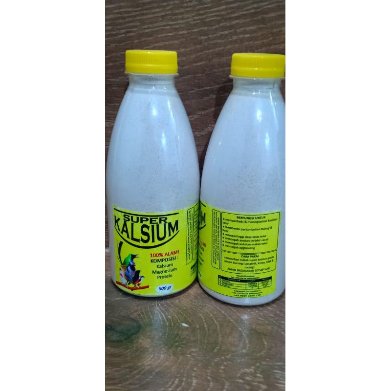

Super kalsium paket 3 botol @500gr