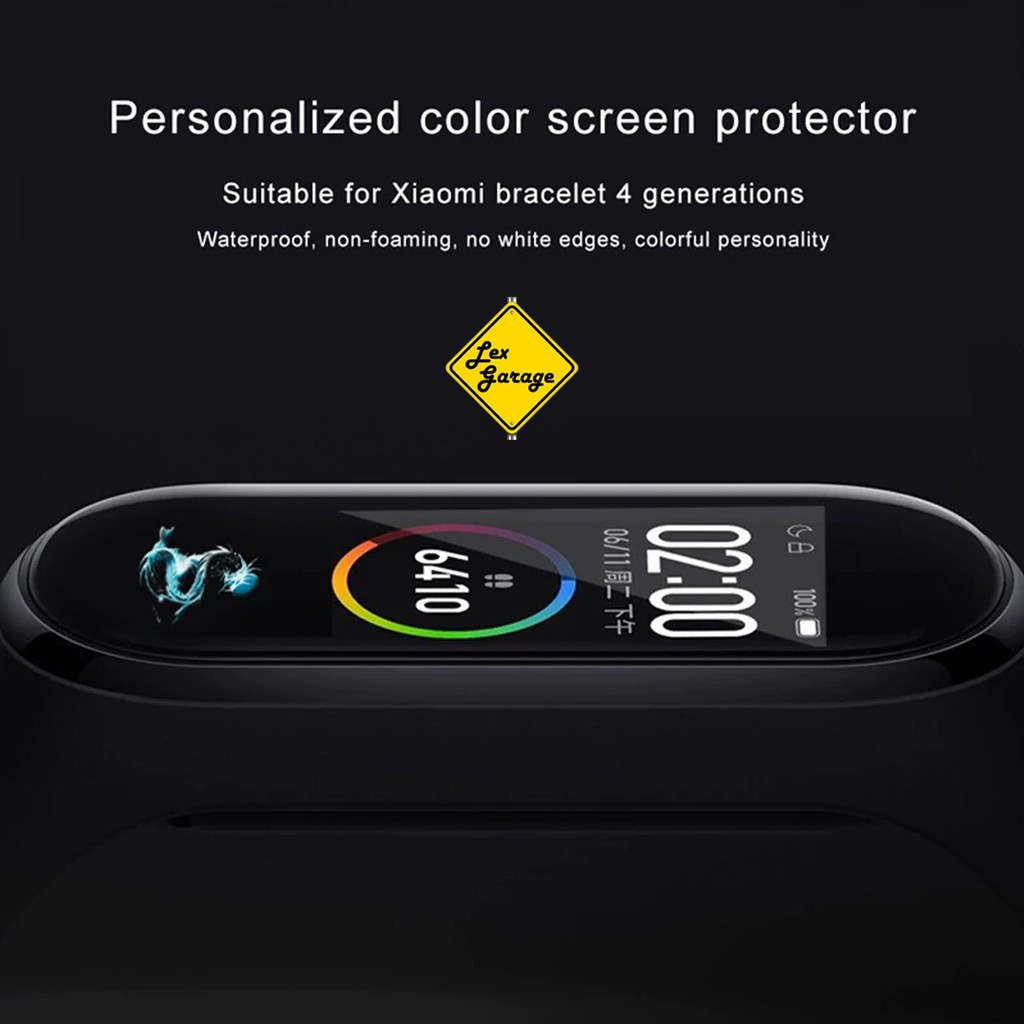 Anti Gores Mi Band 4 Screen Guard Protector Character - Soft TPU