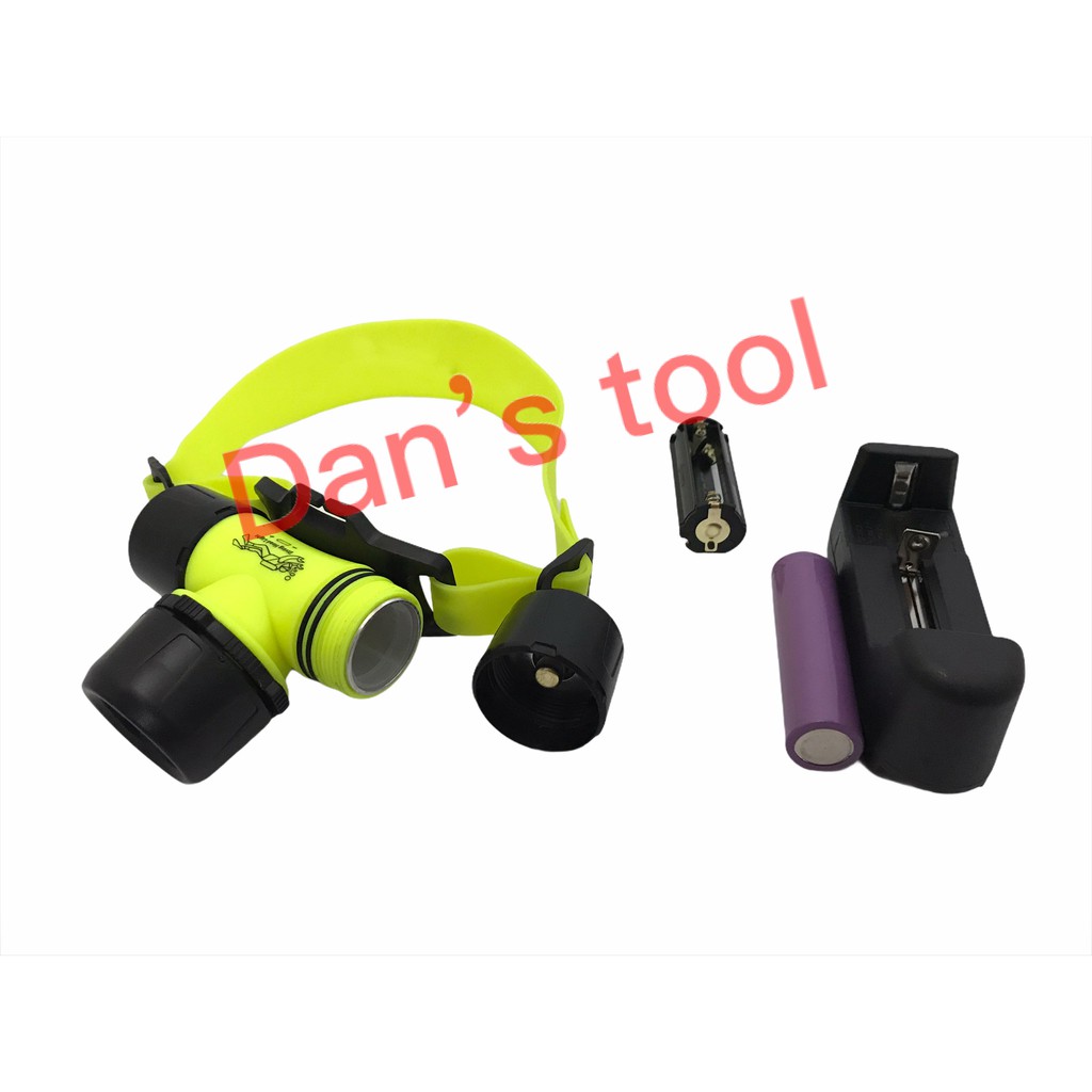 Senter Selam / Senter Kepala Tahan Air / Diving Headlamp / Snorkeling