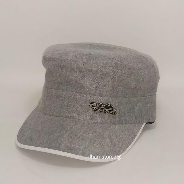 [COD]TOPI KOMANDAN POLOS ANAK NEW MODEL/TOPI ANAK KEREN-Abu