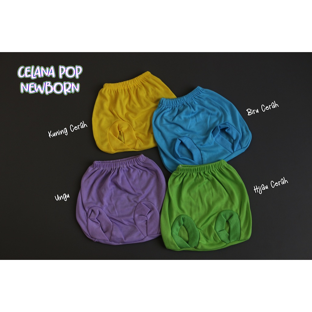 Celana Pop Bayi Polos dan Motif ~ Celana Kacamata Bayi ~ Celana bayi