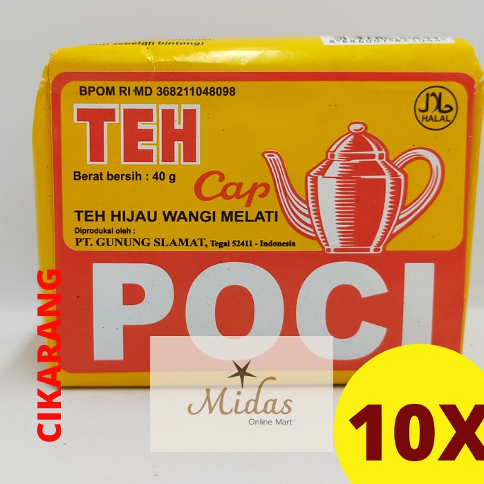 

Teh Poci Superior Kuning 10 Pcs