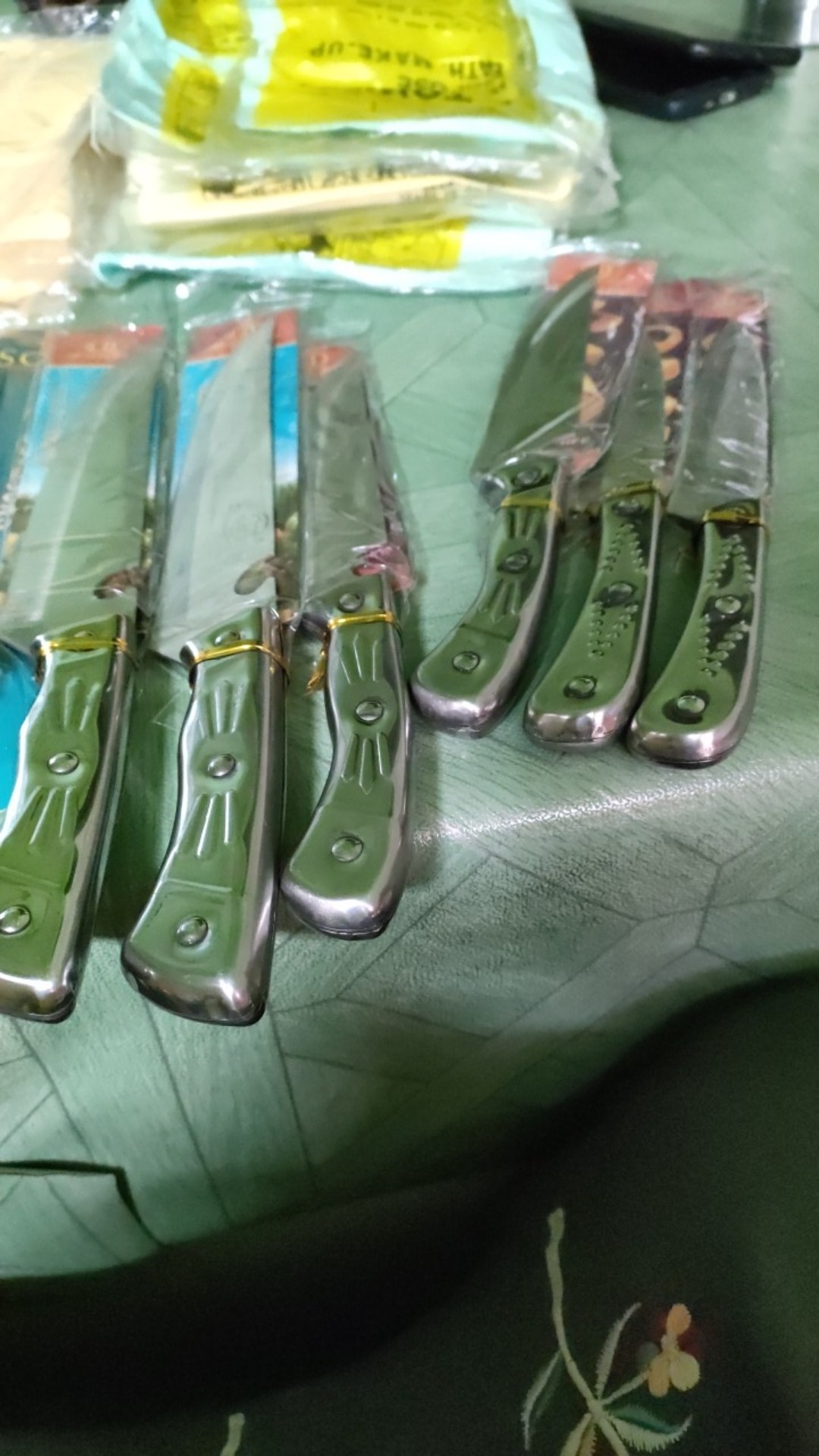 Pisau Dianjin Tanggung 6 / Pisau Besi Stainless Super Tajam Dianjin