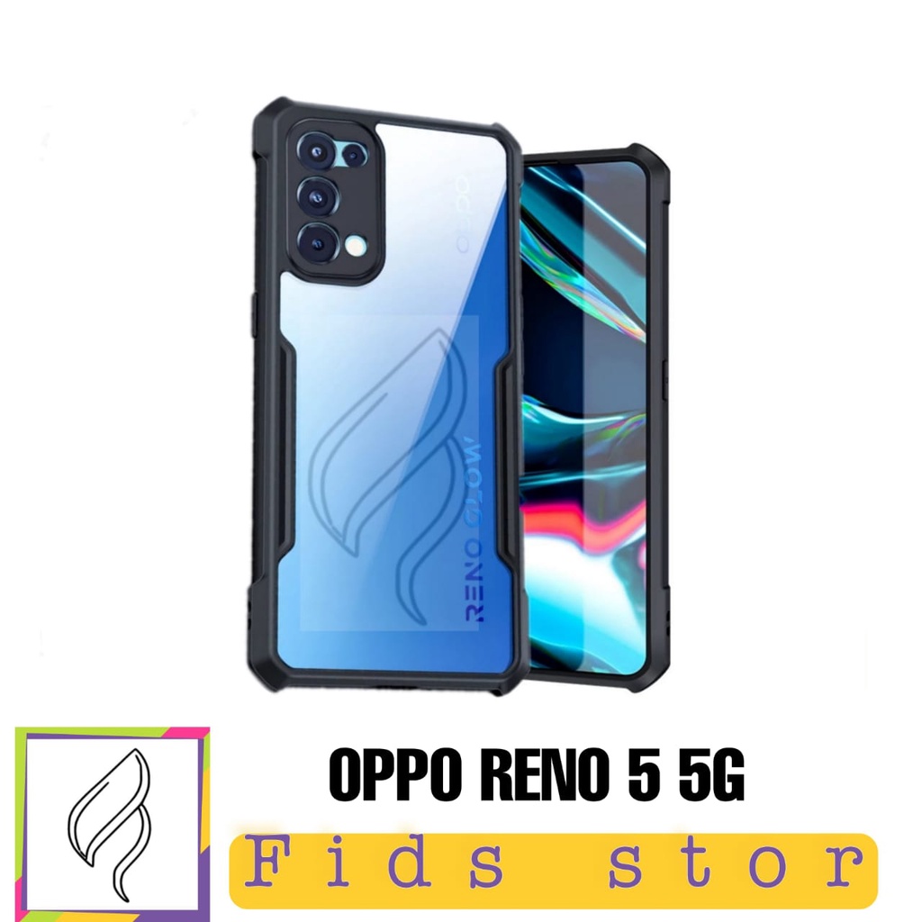 PROMO Case OPPO Reno 5 5G Shockproof Casing Xundd Transparan Clear Pelindung HP Sampul Transparan