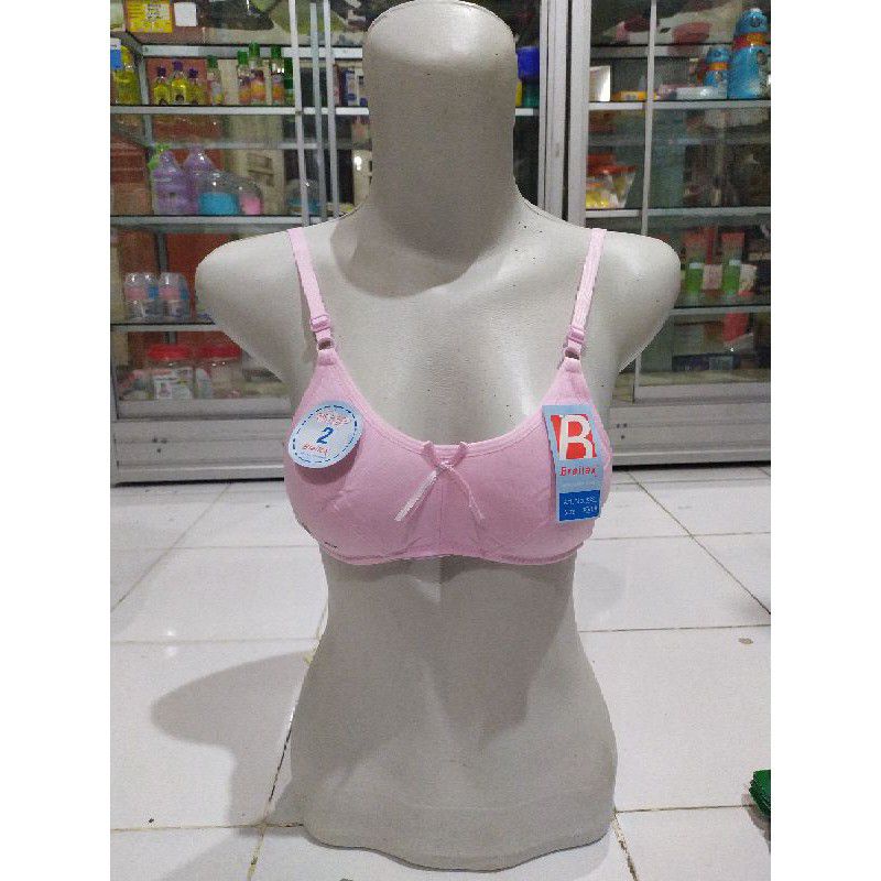 Bra bh remaja jamur breitex 0283 bahan katun | bh remaja murah kait 2