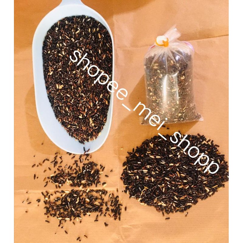 

BERAS KETAN HITAM / PULUT HITAM / O CUT BI - 250 GRAM/ BUNGKUS