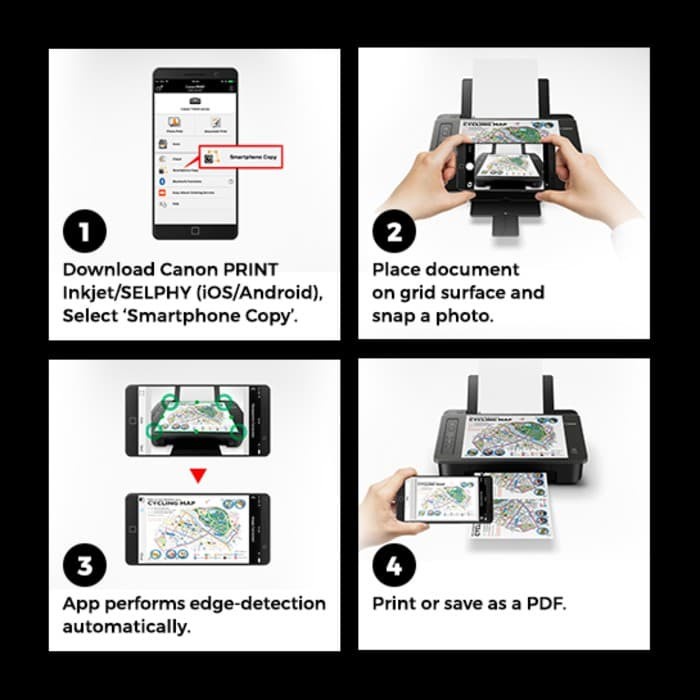 Printer Canon TS307 – Wireless, Print from Smartphone, Garansi Resmi – Original
