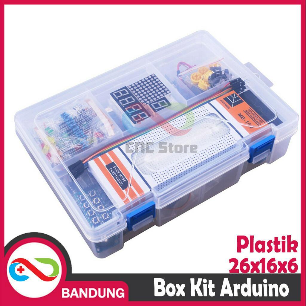 BOX PLASTIC CASE FOR ARDUINO STARTER KIT