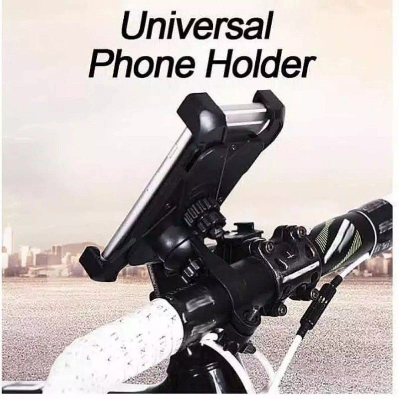 MM - Holder Hp Stang Motor HM 16 360° Rotation Phone Holder Sepeda HM 16 Smartphone Kokoh