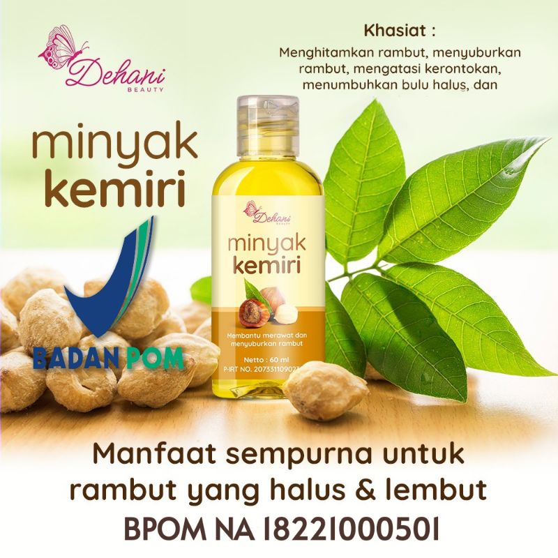 Minyak Kemiri gold penumbuh rambut Penebal Alis Penebal Rambut