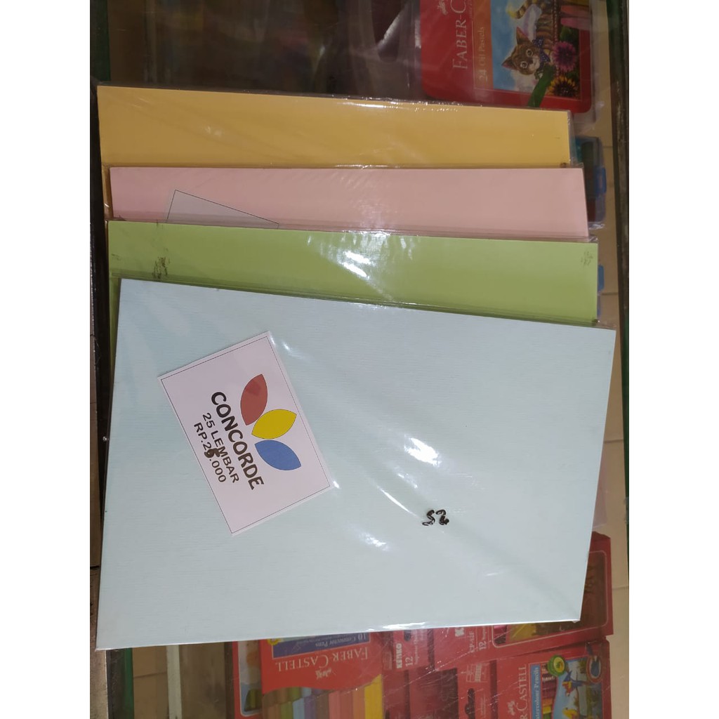 Kertas Concorde / Kertas Linen / Kertas sertifikat
