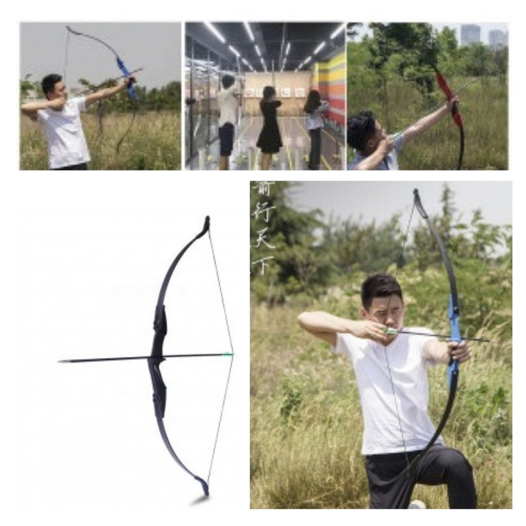 WoSport Arrow Busur Panah Archery Bow Powerful  7RSE56BK