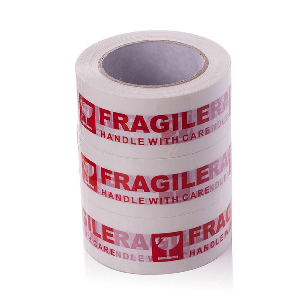 Wonder Fragile Warning Tape Ketangguhan Express Box Logistik Karton Sealing