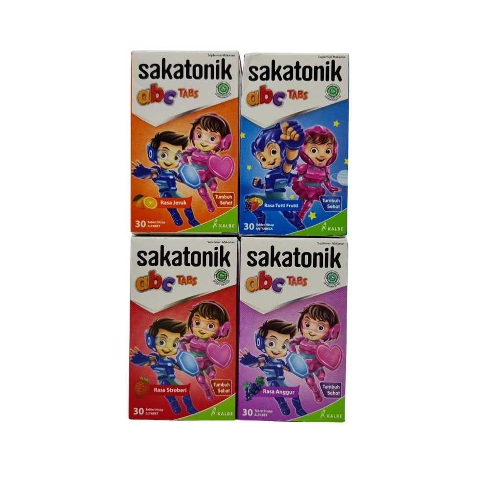 Sakatonik ABC Vitamin Anak Permen Tablet Hisap isi 30 tablet / Sakatonik permen abc / vitamin