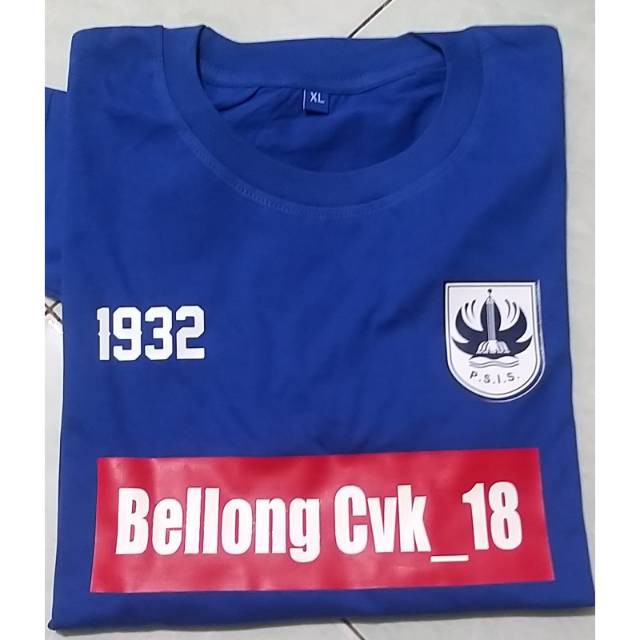 Kaos Custom nama PSIS /Kaos Psis Semarang/ kaos nama psis