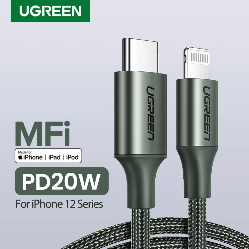 UGREEN Lightning Cable iPhone USB C to Lightning MFI Certified