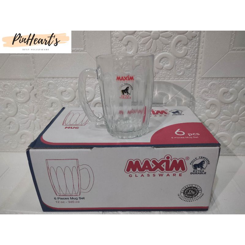 GELAS TEH KACA MAXIM TAHAN PANAS | GELAS TEH TONG | GELAS TEH MANIS MAXIM