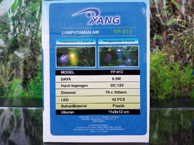 Ayang Lampu Taman LED 8,5W YP-013 Lampu Sorot Lampu Airmancur