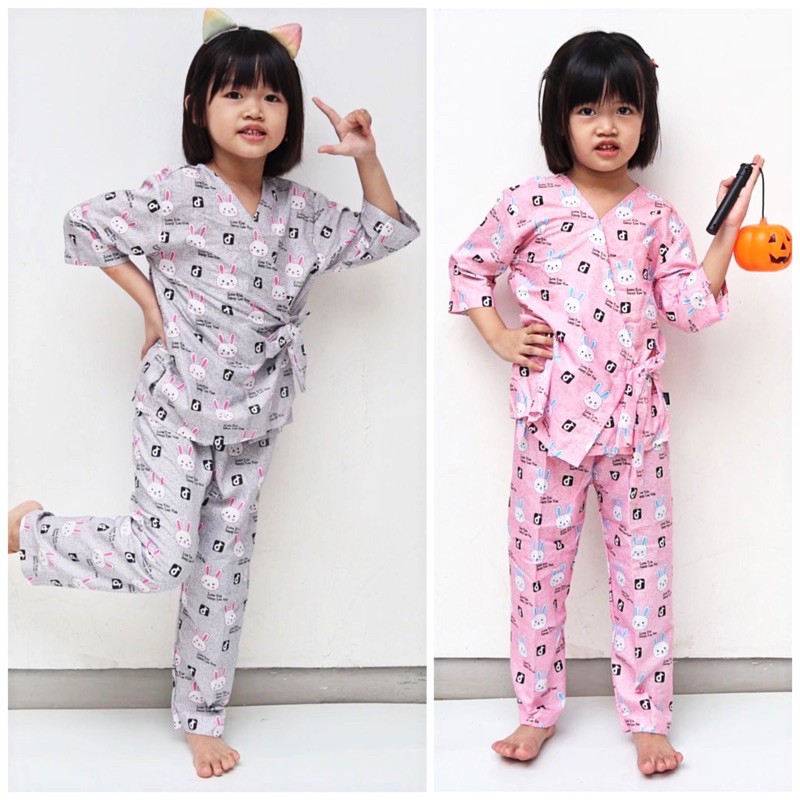 Kimono Anak SIZE 6 KATUN EROPA PREMIUM ( 5 - 6 th )