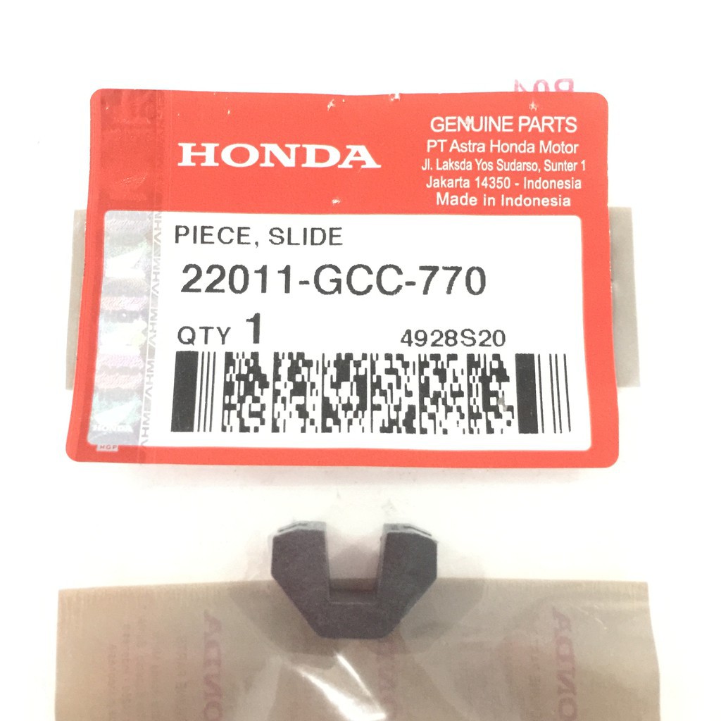 KARET PISLED SLIDER BEAT BI SCOOPY SCOPY SPACY VARIO PARIO GENIO POP STRET 110 .22132GCC771 22011GCC