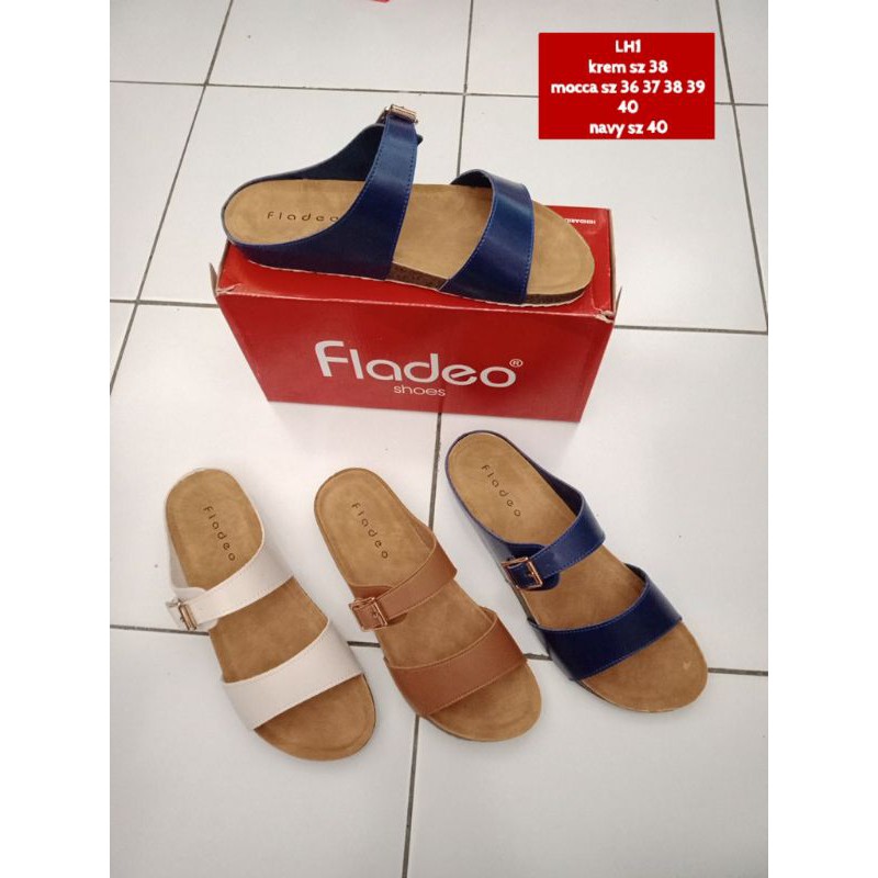 SANDAL BRANDED MATAHARI WANITA FLADEO LH1