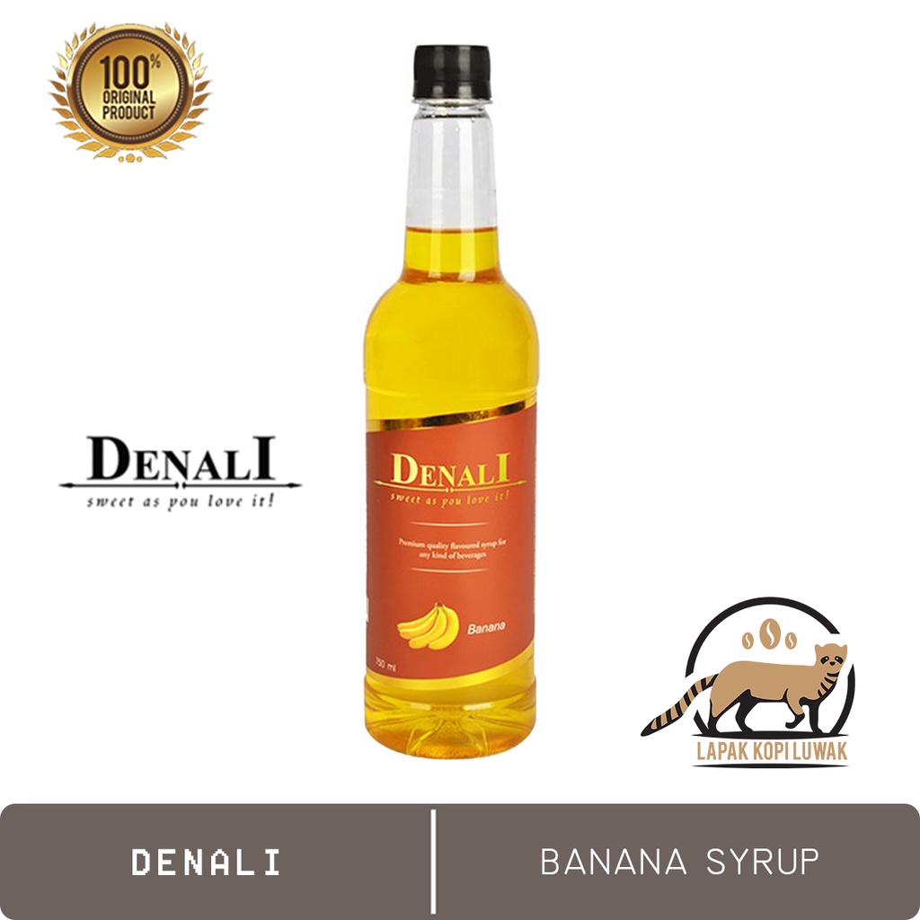 

Banana Syrup merk Denali